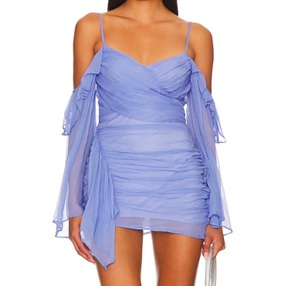 Camila Coelho - Violaine Mini Dress in Pale Violet